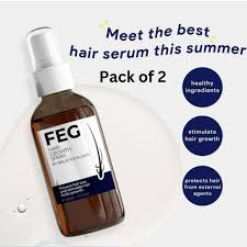 FEG Plus Hair Growth Spray Genuine 100% Organic Ingredients
