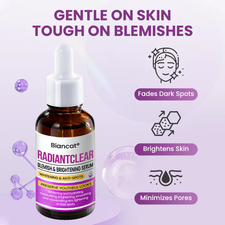 RadiantClear Blemish & Brightening Serum