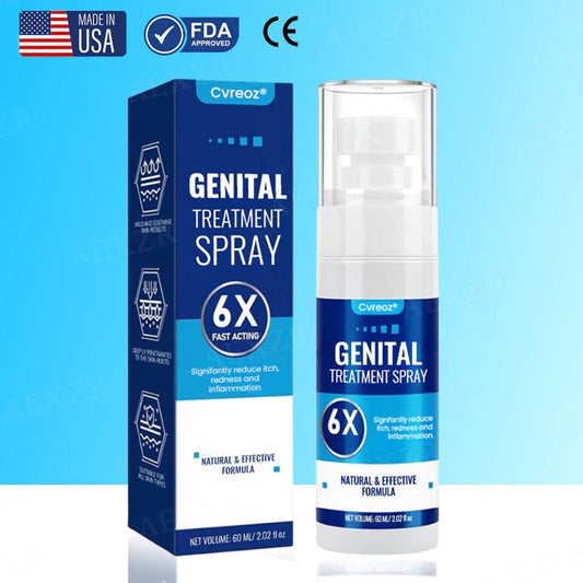 The FDA-Approved Solution🔥Cvreoz® Genital Treatment Spray - Already Helped 120,000+ Users Reclaim Their Comfort✅