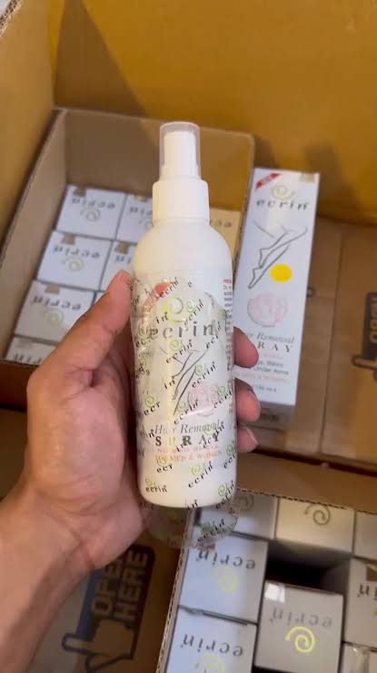 Original Ecrin Hair Removal Spray Official Website