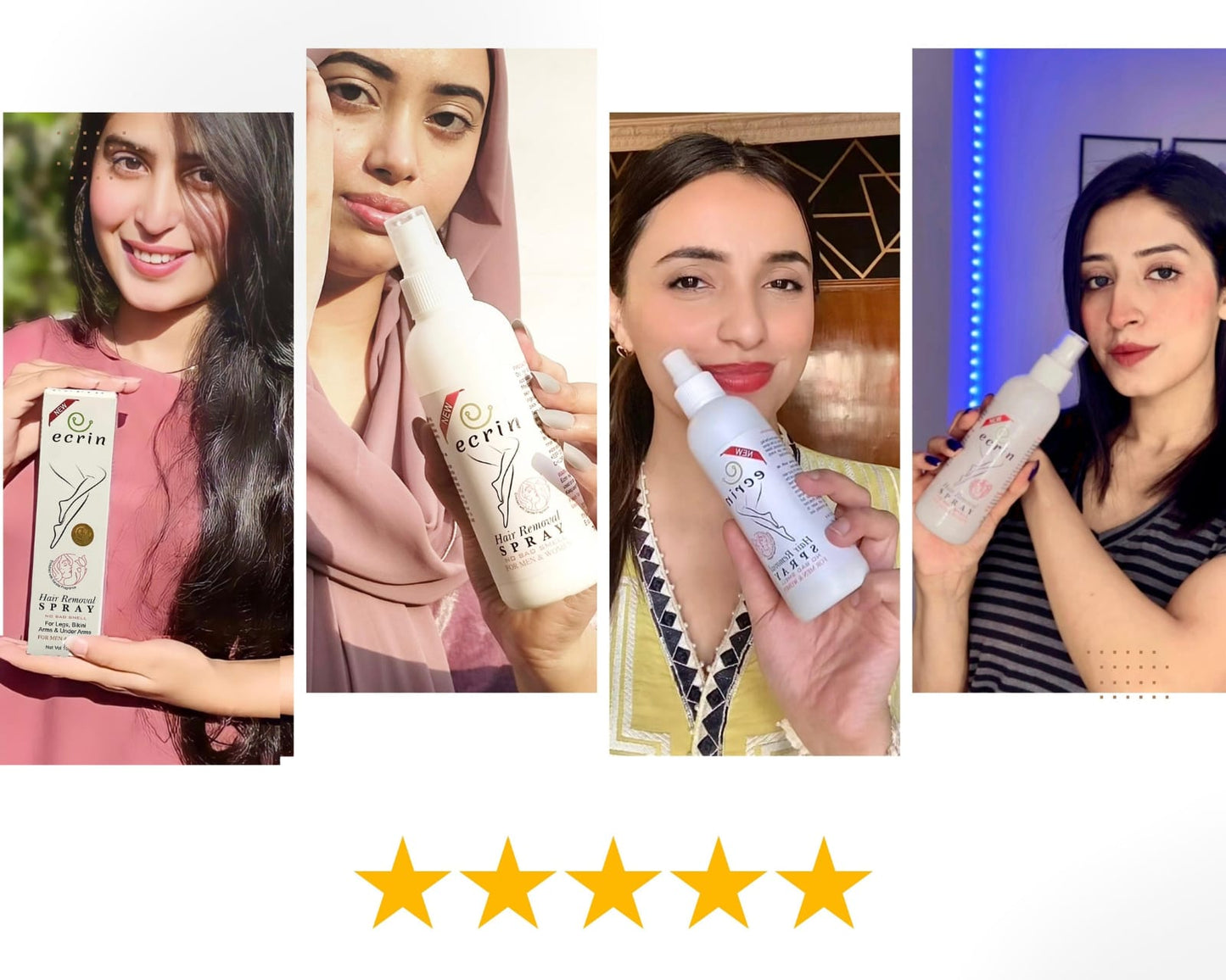 Original Ecrin Hair Removal Spray Official Website