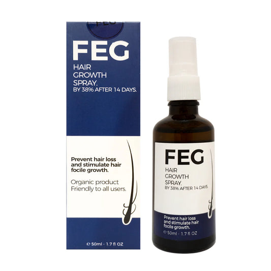FEG Plus Hair Growth Spray Genuine 100% Organic Ingredients