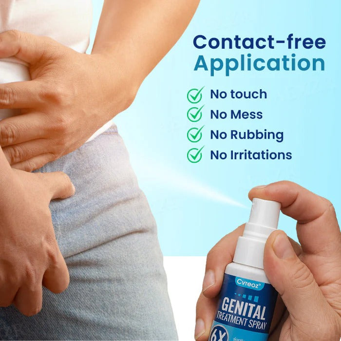 The FDA-Approved Solution🔥Cvreoz® Genital Treatment Spray - Already Helped 120,000+ Users Reclaim Their Comfort✅