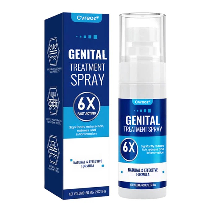 The FDA-Approved Solution🔥Cvreoz® Genital Treatment Spray - Already Helped 120,000+ Users Reclaim Their Comfort✅